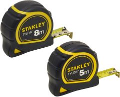 Stanley STHT0-74260 Rolbandmaat Tylon 5m + 8m - Promopack - 1
