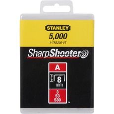 Stanley 1-TRA205-5T agrafes 8mm type A - 5000 pièces