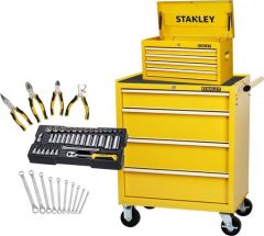 Stanley STMT77667-1 Chariot à outils rempli d'outils
