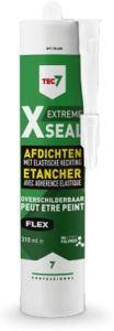 TEC7 528009000 X-Seal All-In-One Sealing and Finishing Sealant Blanc RAL9003 cartouche 310ml