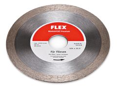 Flex-tools Accessoires 349038 Lame diamantée 125 x 22,2 mm Carreaux Premium
