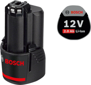 Bosch Bleu Accessoires 1600Z0002X GBA 12 V 2.0 Ah Professional