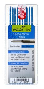 Pica PI4041 4041 Mines bleues de rechange pour marqueur Dry