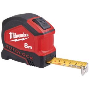 Milwaukee Accessoires 4932464664 Mètre ruban Autolock 8m/25mm