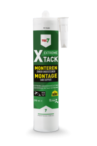 TEC7 534525000 X-Tack7 MontageKit tube 290 ml Blanc