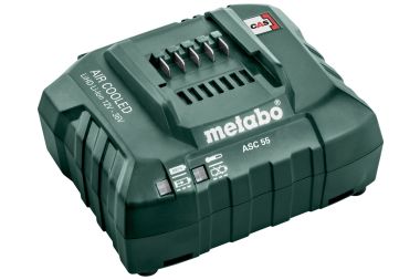 Metabo Accessoires 627044000 ASC 55 Chargeur de batterie 12-36V "Air-Cooled" (refroidi par air)
