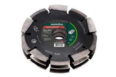 Metabo Accessoires 628299000 DIA-FS3 Professional UP Universal Diamond Saw Blade 125x28.5x22.23mm
