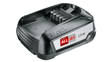 Bosch Vert Accessoires 1600A005B0 Pack batterie PBA 18V 2.5Ah W-B