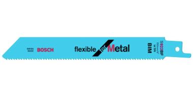 Bosch Bleu Accessoires 2608656014 S922BF Lame de scie sabre  Flexible pour métal 150 mm 5 pièces