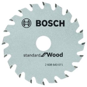 Bosch Bleu Accessoires 2608643071 Lame de scie circulaire HM standard pour bois 85 x 15 x 20T