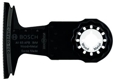 Bosch Bleu Accessoires 2608664474 AII 65 APB BIM lame de scie plongeante - 40 x 65 mm - Bois et métal 10 pièces