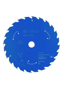 Bosch Bleu Accessoires 2608644510 Lame de scie circulaire en carbure Expert en bois pour scies sans fil 184 x 20 x T24