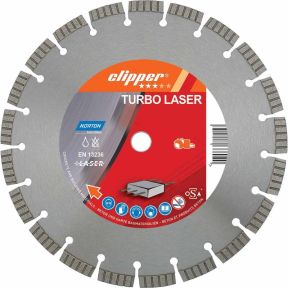 Norton Clipper 70184694467 Classic Turbo Laser Lame de scie diamantée 230 x 22,23 mm