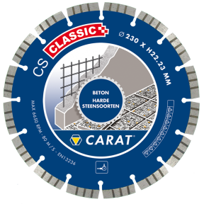 Carat CSC3504000 Scie diamantée Béton CS Classic 350 x 25,4