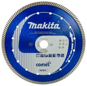 Makita Accessoires B-13035 Diamantschijf 230 x 22,2 mm Blauw Turbo
