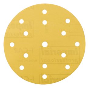 Makita Accessoires B-39394 Disque de ponçage K500 150mm jaune 100 pièces