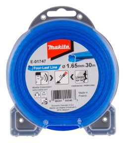 Makita Accessoires E-01747 Fil de coupe bleu 1,65mm x 30 mtr pour débroussailleuses