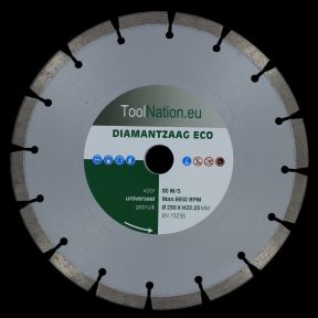 Toolnation NSUE203TN Diamantzaagblad 230mm ECO
