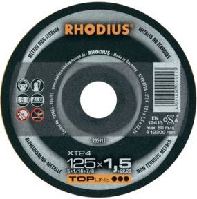 Rhodius 205914 Disque à tronçonner en aluminium fin XT24 230 x 1,9 x 22,23 mm