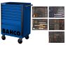 Bahco 1472K7BLUE-FULL5 Chariot à outils bleu 193 pièces - 8