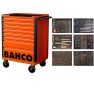 Bahco 1472K8-FULL6 Chariot à outils orange de 205 pièces - 9