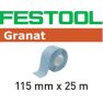 Festool Accessoires 201108 Abrasifs en rouleau 115x25m P150 GR Granat - 1