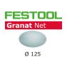 Festool Accessoires 203295 Abrasif maillé Granat Net STF D125 P100 GR NET/50 - 1