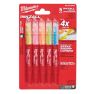 Milwaukee Accessoires 48223206 INKZALL™ Markers Flou Coloured - 5pc. - 1