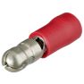 Knipex 9799150 Fiche ronde 100 pièces Câble de 4 mm 0,5-1,0 mm2 (rouge) - 1
