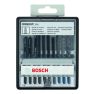 Bosch Bleu Accessoires 2607010574 Jeu de lames de scie sauteuse Robust Line en 10 pièces Top Expert - 2