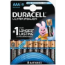 Duracell D002746 Alkaline Ultra Power AAA 8pcs - 1