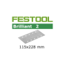 Festool 492827 Bandes abrasives Brilliant 2 STF 115x228 P150 BR2/100 - 1