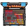 Gedore 2979063 1100-1094 VDE Assortiment d'outils hybrides en L-Boxx 53 pièces - 2