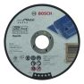 Bosch Bleu Accessoires 2608603514 Disque à tronçonner droit idéal pour le métal - Rapido A 60 W BF, 125 mm, 1.0 mm - 1