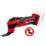 Einhell 4465160 VARRITO Accu Multitool 18 volts hors batteries et chargeur - 3