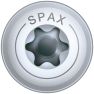 SPAX 0251010600805 HI.FORCE, 6 x 80 mm, 100 pièces, Full thread, Tête de disque, T-STAR plus T30, 4CUT, WIROX - 5