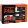 Black & Decker BCF603C-QW Tournevis en ligne 3,6 volts avec 20 accessoires dans la boîte - 9