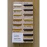 CMT BCD-BEI Bâtons de colle 813 beige, couleur hêtre, 10 bâtons de 30 cm - 1
