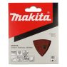 Makita Accessoires P-33277 feuille abrasive 94x94 mm Grain 80 RED 10 pcs. - 2