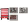 Gedore RED 3301694 R22071004 Chariot à outils WINGMAN 129-pièces - 4