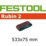 Festool Accessoires 499159 Schuurband Rubin 2 BS75/533x75-P120 RU/10 - 1