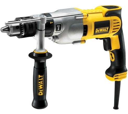 DeWalt D21570K-QS Perceuse à percussion 13 mm 2 vitesses 1300 Watt + mallette