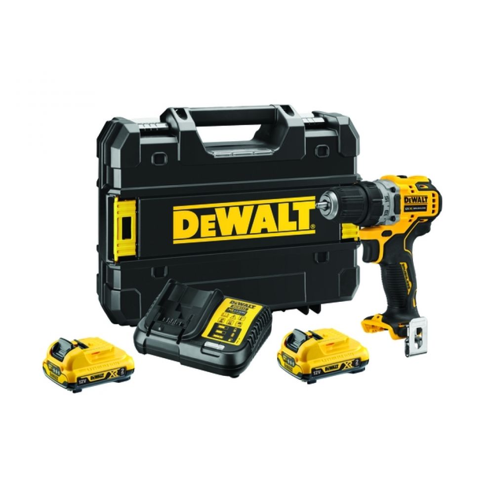DeWALT DCD701D2-QW Perceuse sans fil 12 volts 2.0 AH Li-ion