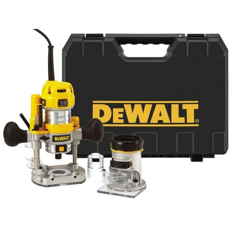 DeWalt D26204K-QS toupie combinée et affleureuse
