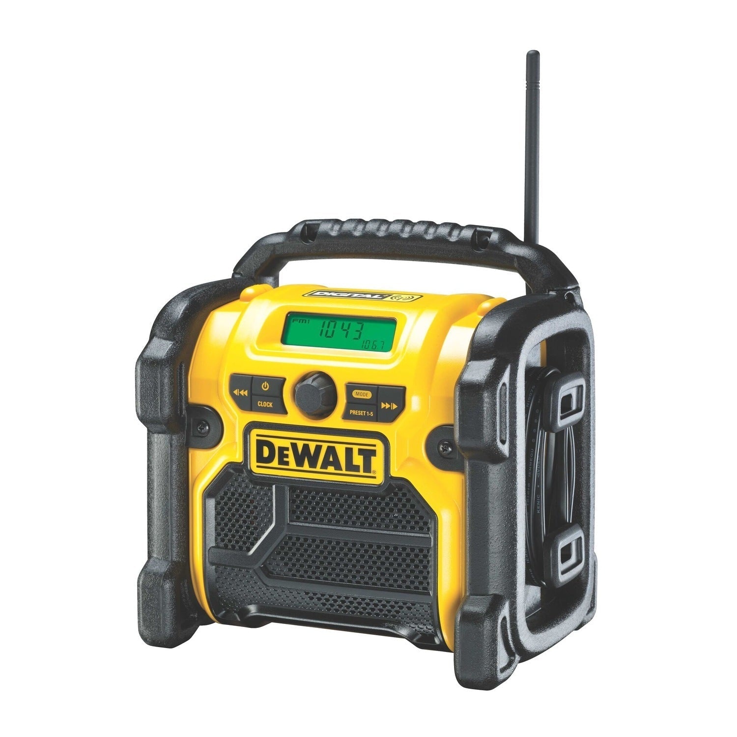 DeWALT DCR020-QW DCR019 XR 10.8-18V Compact FM/AM Radio