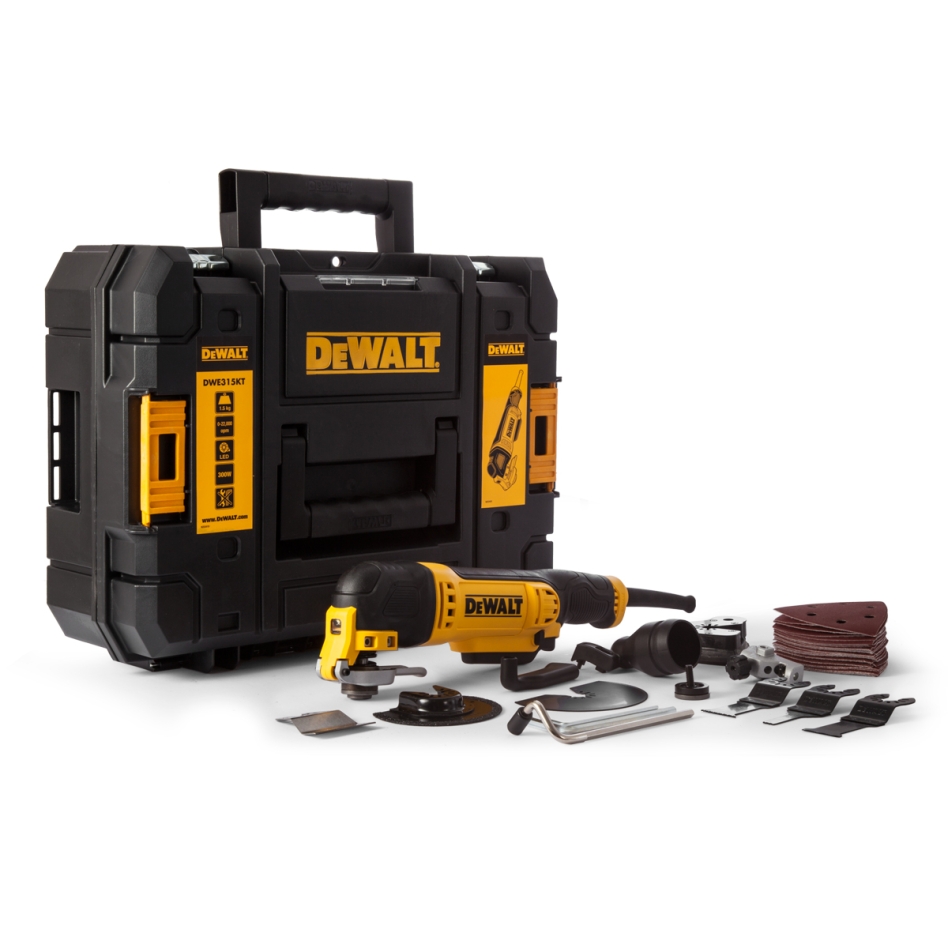 DeWalt DWE315KT-QS Multi-cutter filaire 300 Watt