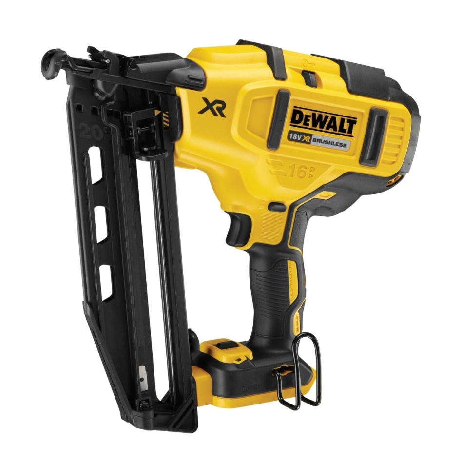 DeWalt DCN660N-XJ Cloueur de Finition sans fil 32-63 mm 16Ga 18V XR Li-ion