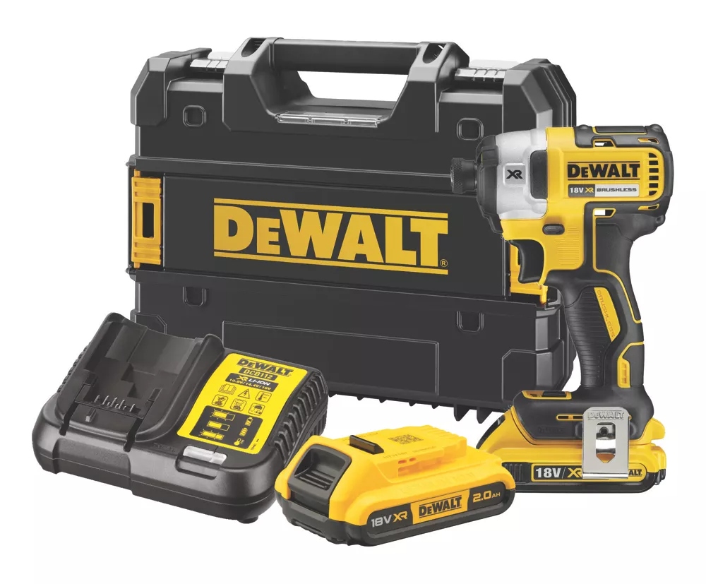 DeWalt DCF887D2 Visseuse &agrave; chocs BRUSHLESS 18V 2.0Ah Li-Ion en TSTAK