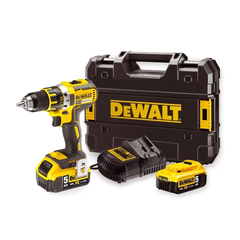 DeWALT DCD791P2-QW DCD791P2 Perceuse sans fil 18 Volt 5.0 AH Li-ion