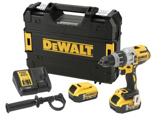DeWALT DCD996P2-QW Perceuse visseuse percussion Premium XRP 18V 5Ah Li-Ion Brushless - 2 batteries - coffret TSTAK